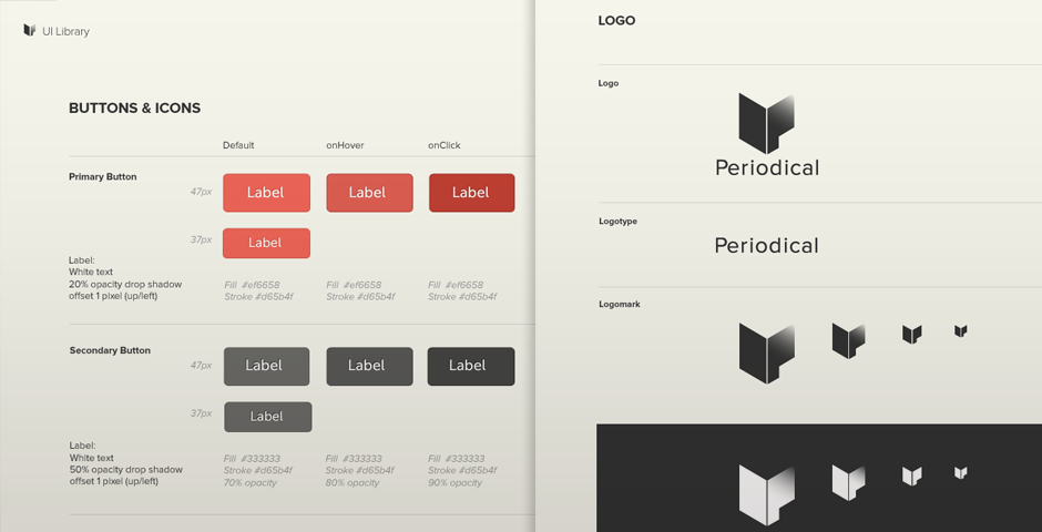 Brand identity and design system
