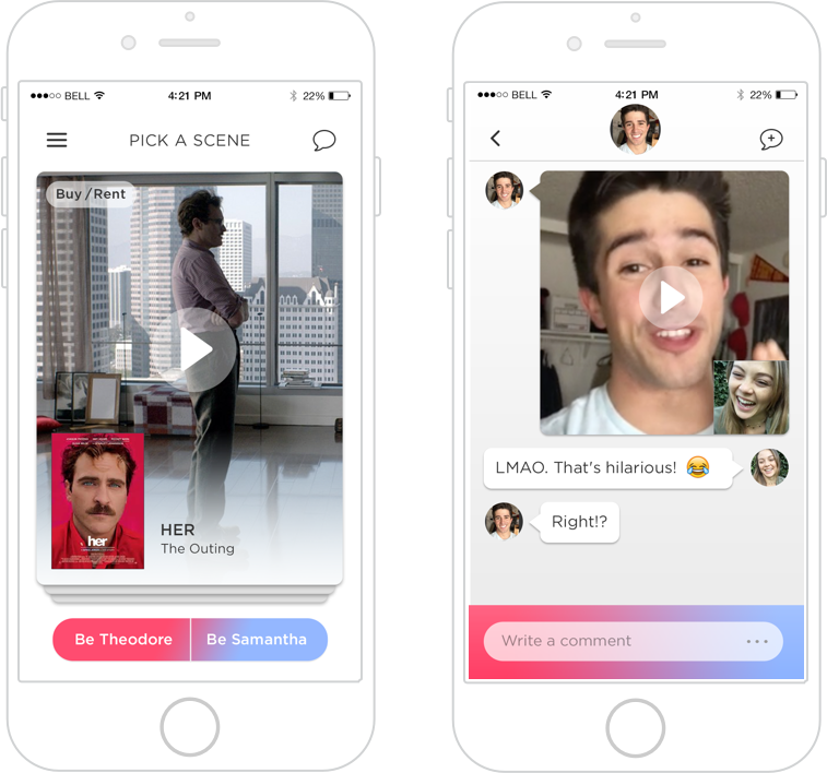 Native mobile app
