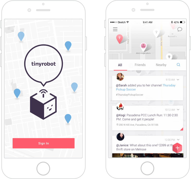 Native mobile app