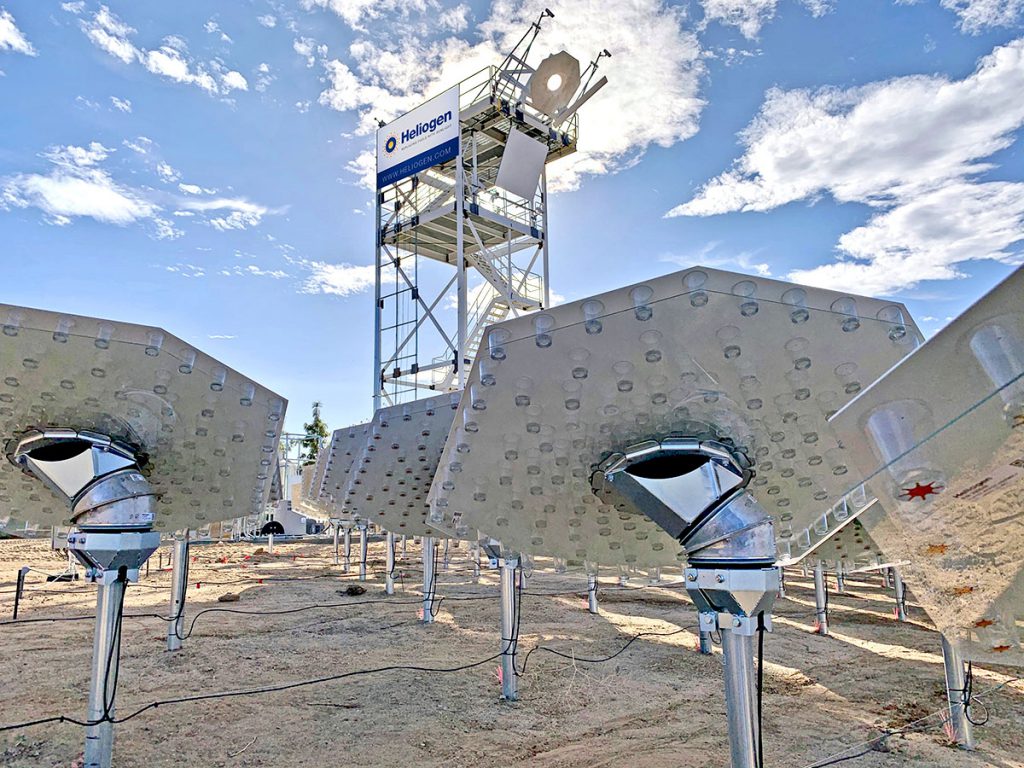 Heliogen solar facility
